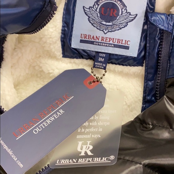 Urban Republic Prams Faux Shearling Lined Snowsuit - Picture 3 of 5